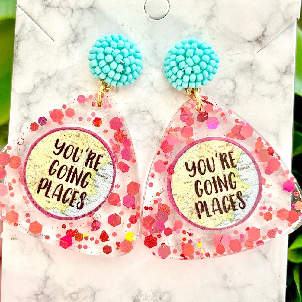 You’re Going Places Earrings